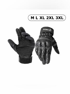 Tactical Gloves Full Finger Hard Knuckle Protection Touchscreen Compatible Glove